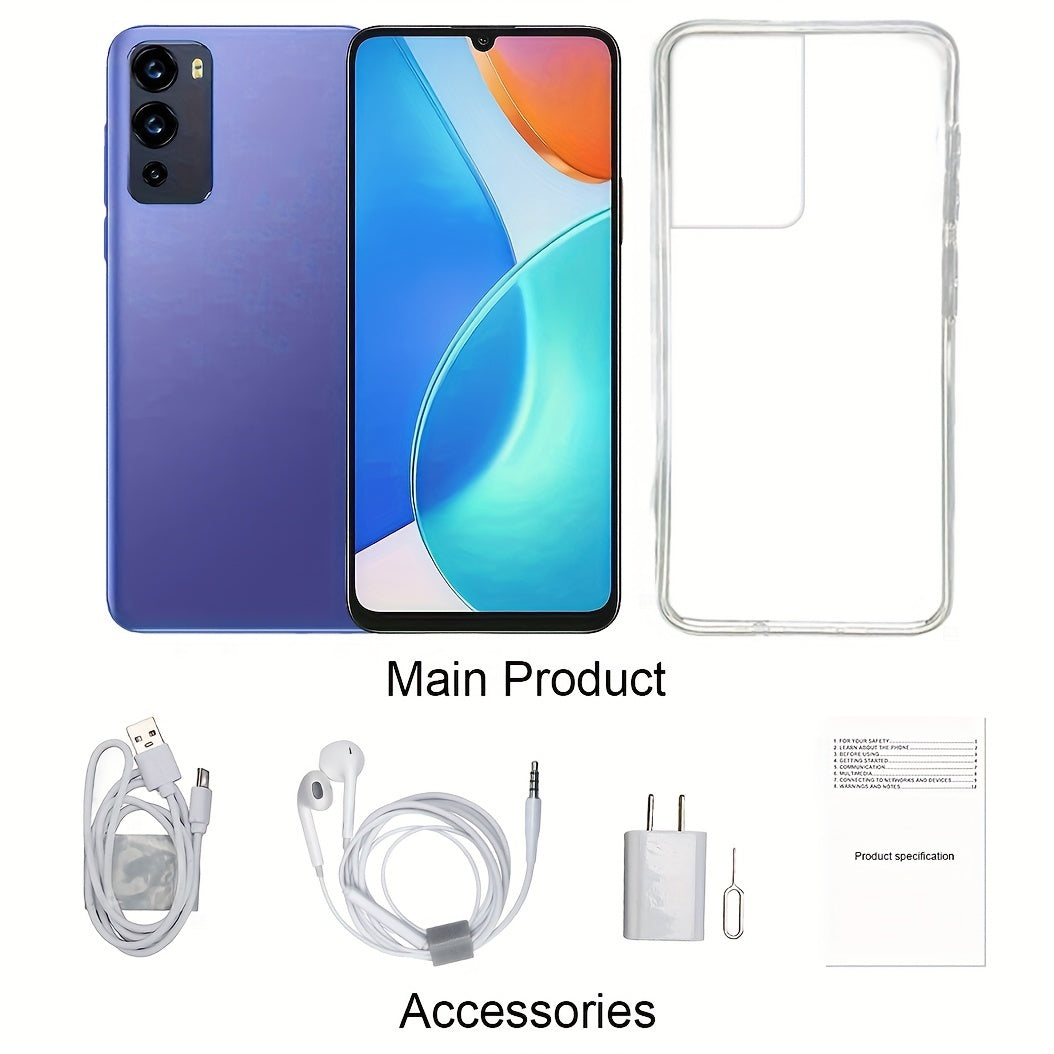 6.52-inch Dual Card Smartphone with 1GB RAM, 16GB ROM, Full Band 3G, and 3500mAh Battery - Includes US Charger