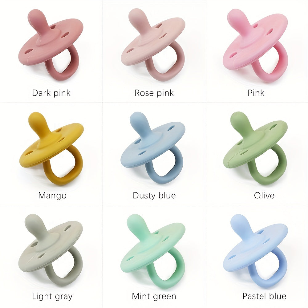Silicone Soft Baby Pacifier, Food Grade Pacifier