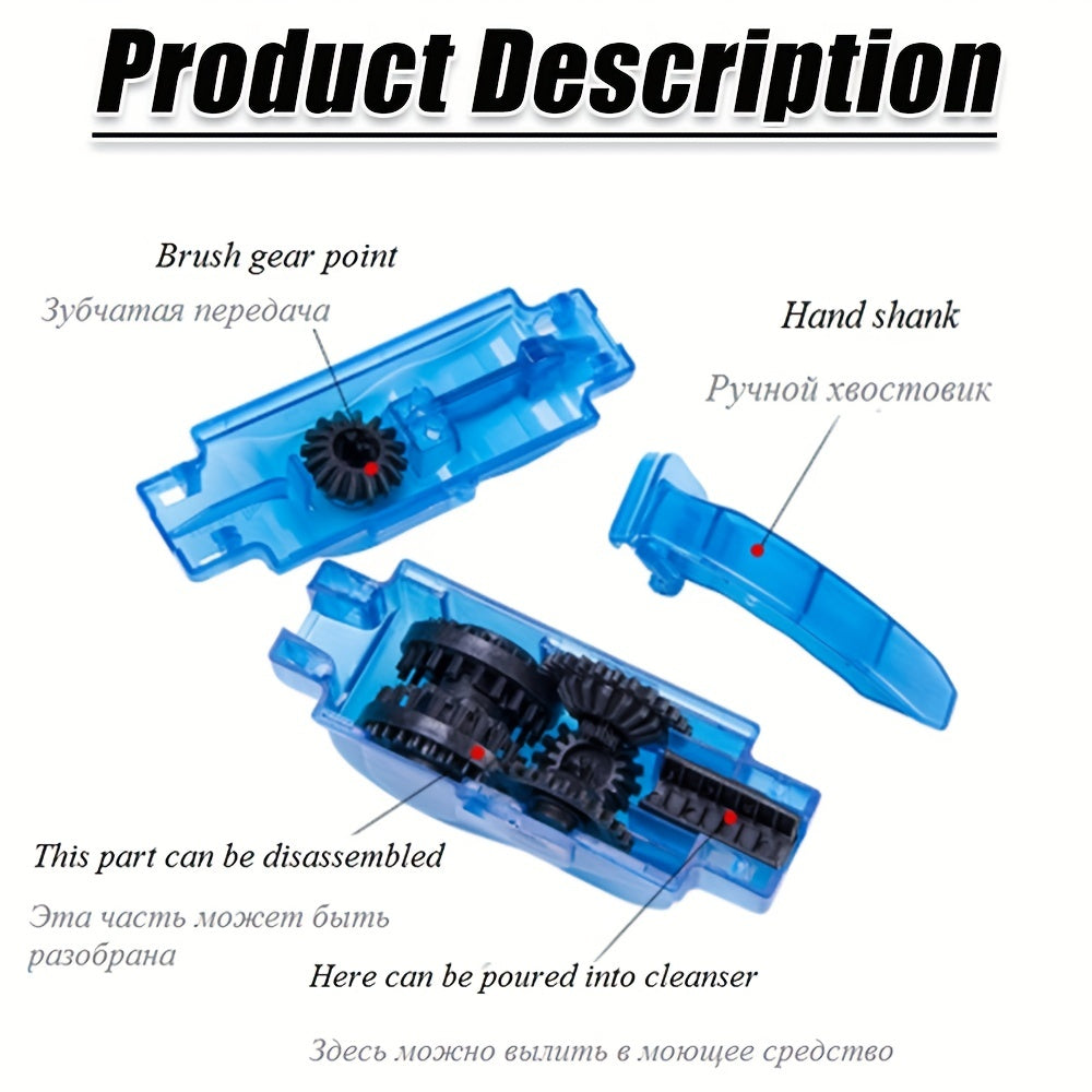 Complete Bicycle Cleaning Kit - Hair Brush, Chain Washer, Cleaning Combination & More!