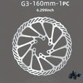 Bicycle Ultralight Brake Disc 160MM-180MM MTB Bike Disc Brake Pad Cassette Brake Disc With Screws