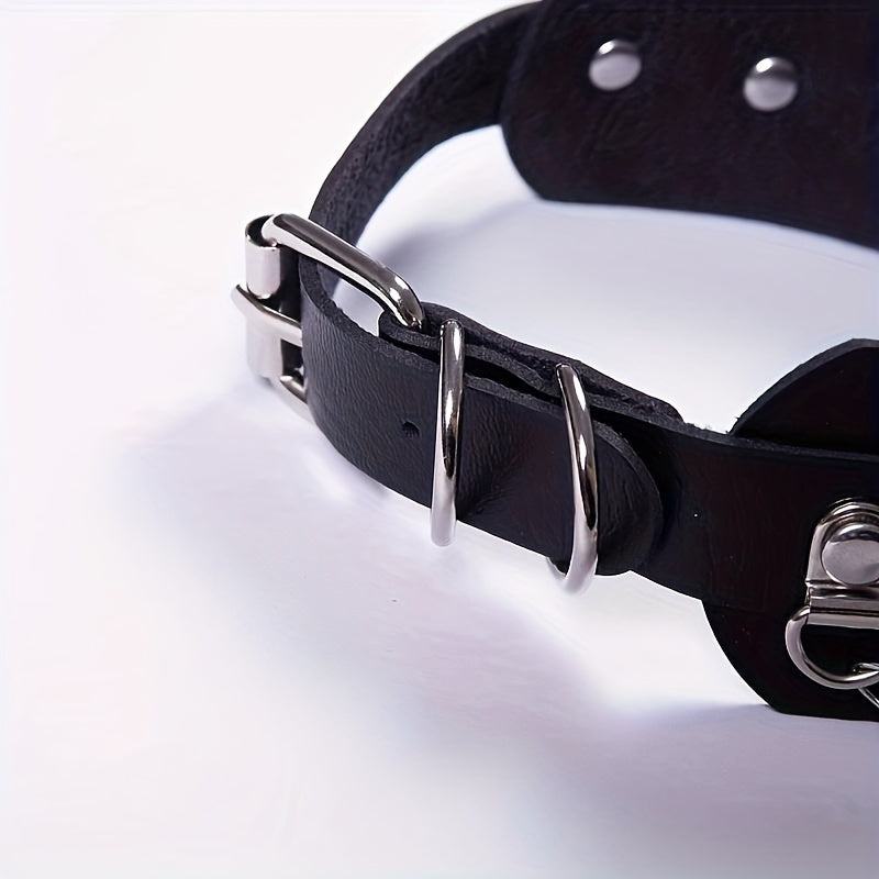 Punk Gothic Choker Necklace Dark Metal Decoration Y2k Choker Neck Jewelry