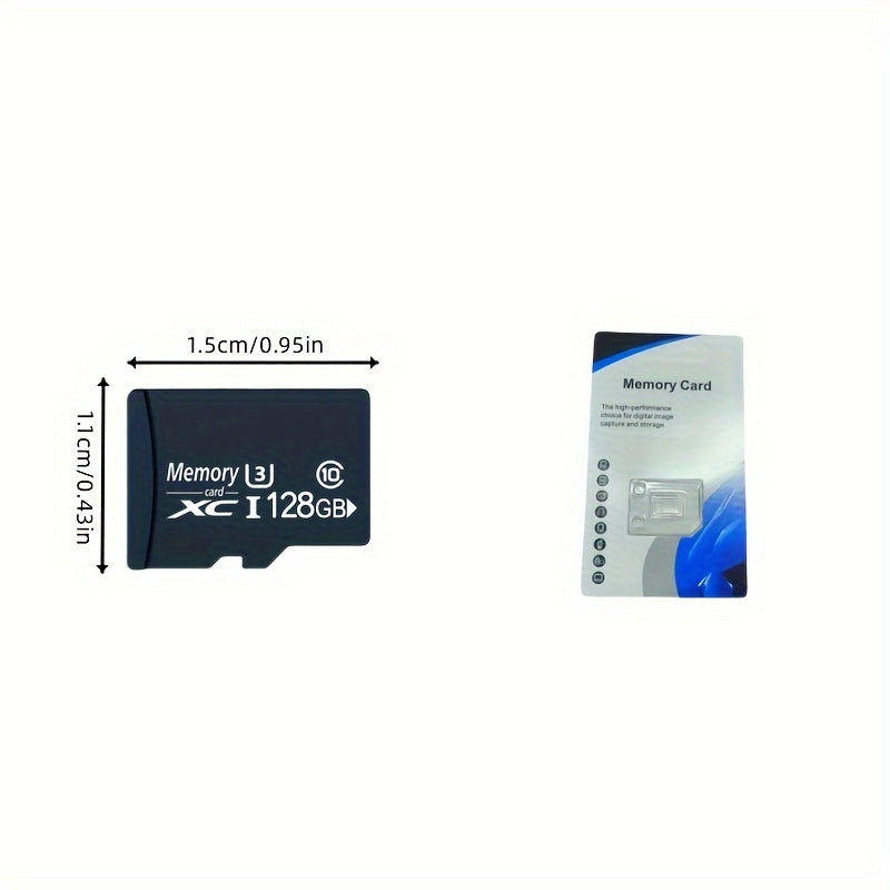 Micro SDXC Memory Card, U3, Read Speed Up To 100 MB/s 32G 64G 128G Full HD Suitable For Cell Phones, Cameras, Car Loggers, Company Security, Home Monitoring, Drones, Aerial Models