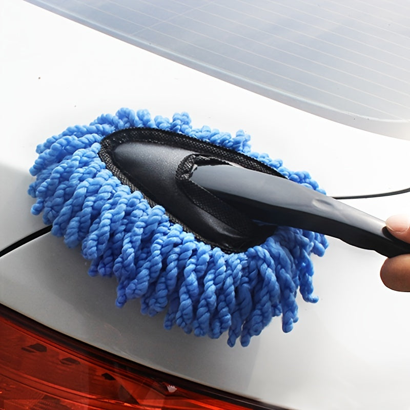 Kleine Nanofaser Auto Staubentfernungsbürste Weiche Mini Borstenbürste Staubwedel Wisch Auto Innenreinigung