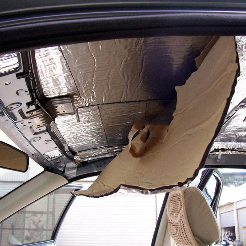 78.74x19.69inch Car Soundproof Pad | 5/7/10mm Thickness Sound Deadening Mat, Heat &Noise Insulation | Closed Cell Foam Hood Deadener Auto Accessories