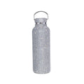 [Sparkling Water Bottle] Elegant Sparkling 350/500/750ml Bling Stainless Steel Water Bottle | Leakproof Lid, Thermal Insulation for Hot & Cold Drinks, Modern Rectangular Design - Perfect Christmas, Mother's Day, Graduation Gi