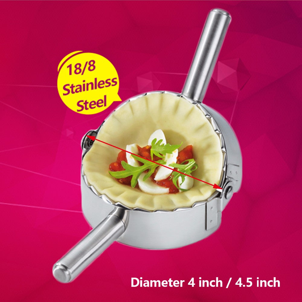 A Versatile Mold for Making Ravioli And Dumplings, This Stainless Steel Pastry Press Features a Precise Design, Perfect for Crafting Homemade Pasta in Your Kitchen