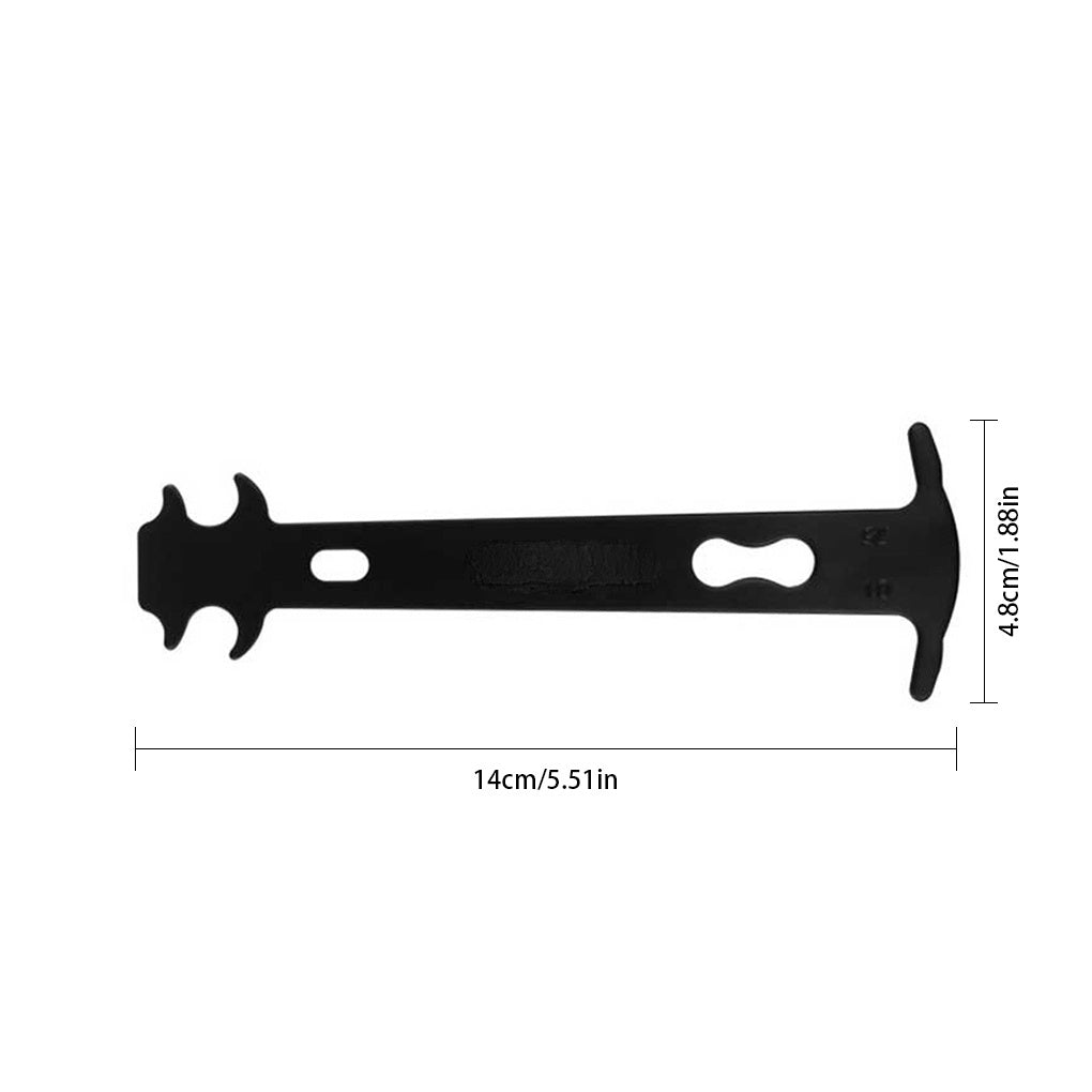 Bicycle Chain Wear Checker Indicator Repair Tool Mountain Road Chains Gauge Measurement Ruler Replacement Bicycle Accessories