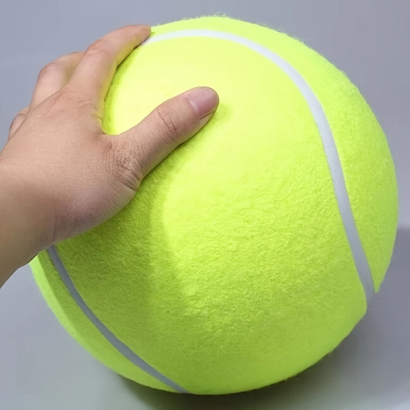 1pc Pet Tennis Ball, 24cm/9.5in Dog Tennis Ball Thrower for Training, Interactive Dog Toys