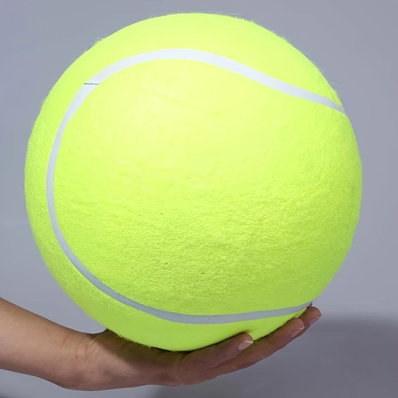 1pc Pet Tennis Ball, 24cm/9.5in Dog Tennis Ball Thrower for Training, Interactive Dog Toys