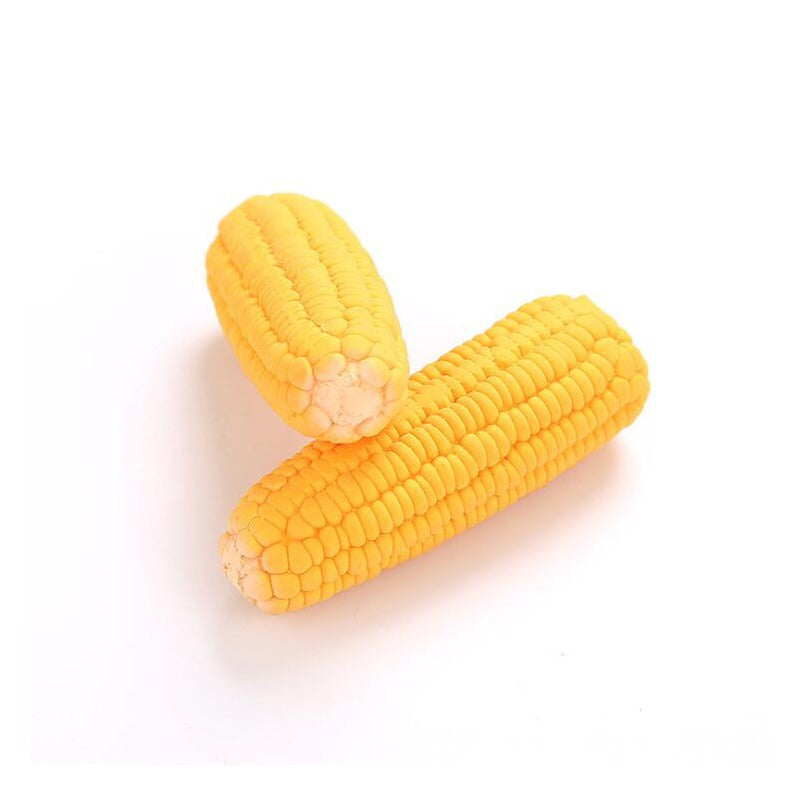 New Pet Toys Squeak Toys Latex Corn Shape Puppy Dogs Toy Pet Supplies Training Playing Chewing Dog Toys for Small Dogs