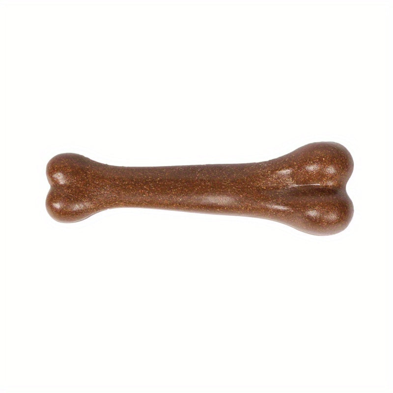 Beef-Flavored Durable Chew Toy for Dogs - Interactive Bone Design, Tough & Safe for All Breeds, Promotes Dental Health & Playtime Fun, Pet Dental Care | Engaging Pet Toy | Durable Polypropylene, Dog Toys for Aggressive Chewer