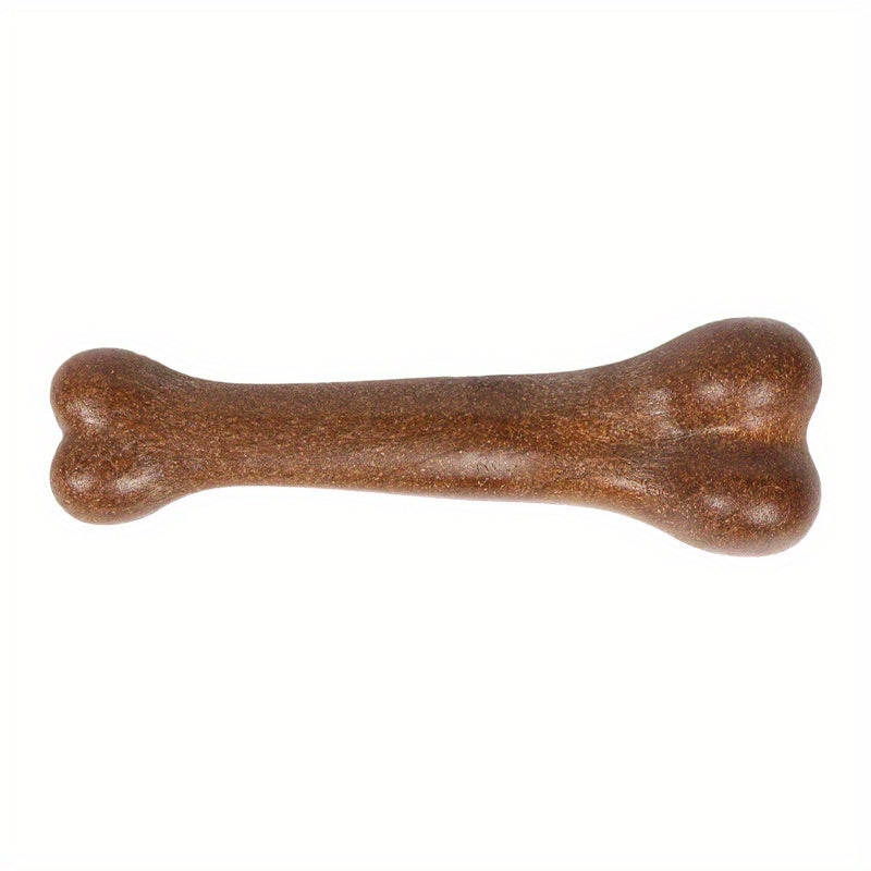 Beef-Flavored Durable Chew Toy for Dogs - Interactive Bone Design, Tough & Safe for All Breeds, Promotes Dental Health & Playtime Fun, Pet Dental Care | Engaging Pet Toy | Durable Polypropylene, Dog Toys for Aggressive Chewer