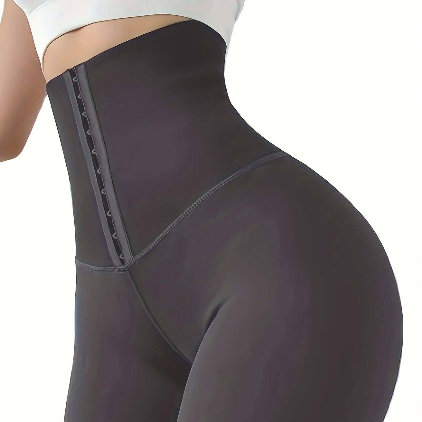 Women'S High-Waist Double-Breasted Tummy Control Leggings - Thickened, Stretchy, Button Closure, Olive Green, Long Length, All-Season Skinny Jeans for Butt Lifting & Belly Smoothing, High Waisted Leggings, Butt Lifting Appare