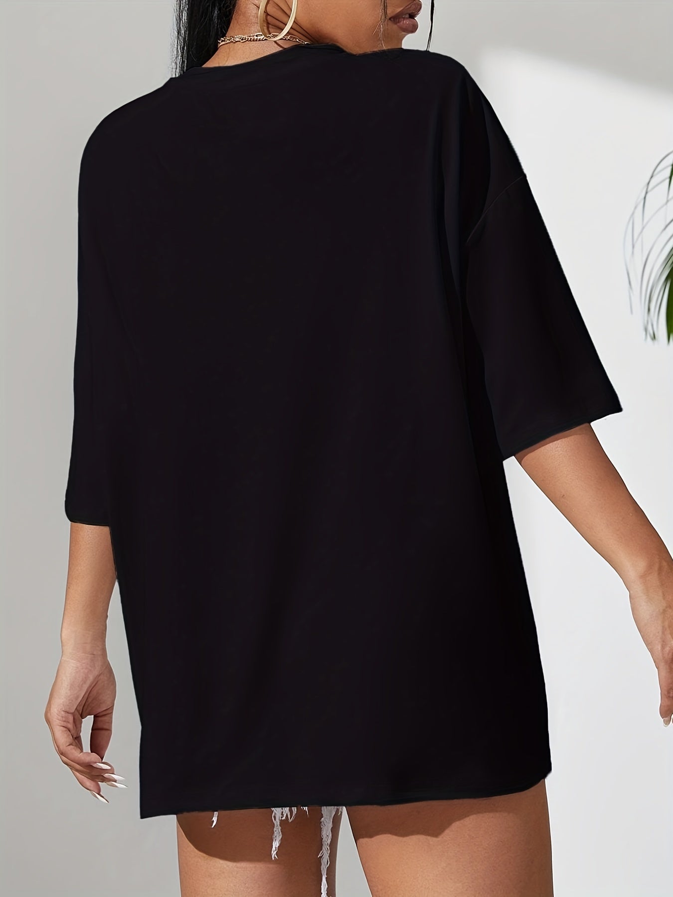 Women'S Soft Pink T-Shirt - Loose Fit Everyday Casual Top with Round Neck & Short Sleeves - Breathable Everyday Basic Tee for Women - Minimalist Everyday Outfits, Ladies T Shirts, Summer Clothing, Relaxed Fit Shirt, Medium St