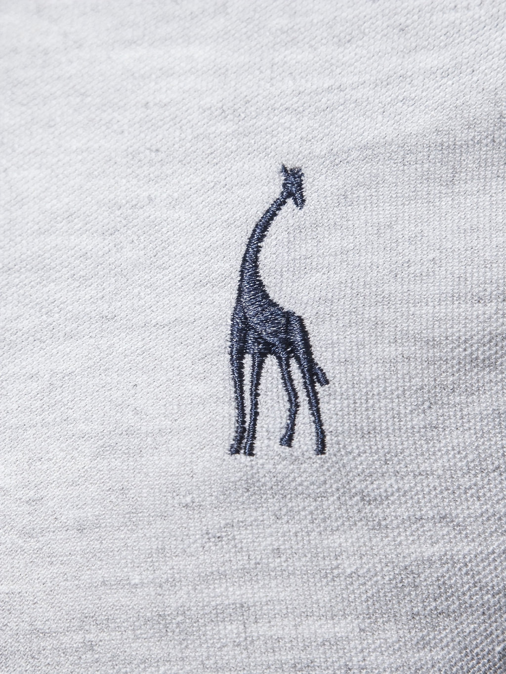 Men's Solid Giraffe Embroidery Long Sleeve Tennis Shirts, Slight Stretch All-match Fashion Men's Top