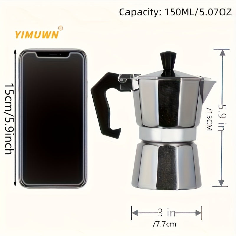 Wholesale of Octagonal Stainless Steel Mocha Coffee Pots And Other European Coffee Tools, Including Italian Aluminum Models, with Cross-Border Shipping Options.