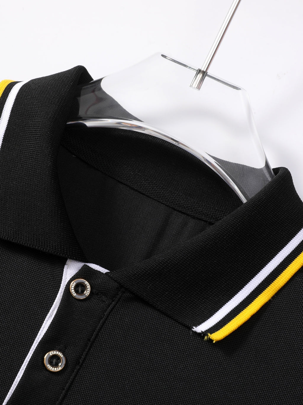 Plus Size Men'S Polo Shirts, Loose Elastic Comfortable Causal Short Sleeve for Business Formal Occasions Gifts