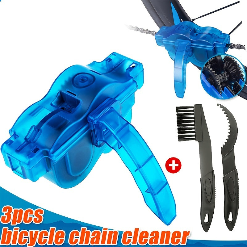 Complete Bicycle Cleaning Kit - Hair Brush, Chain Washer, Cleaning Combination & More!