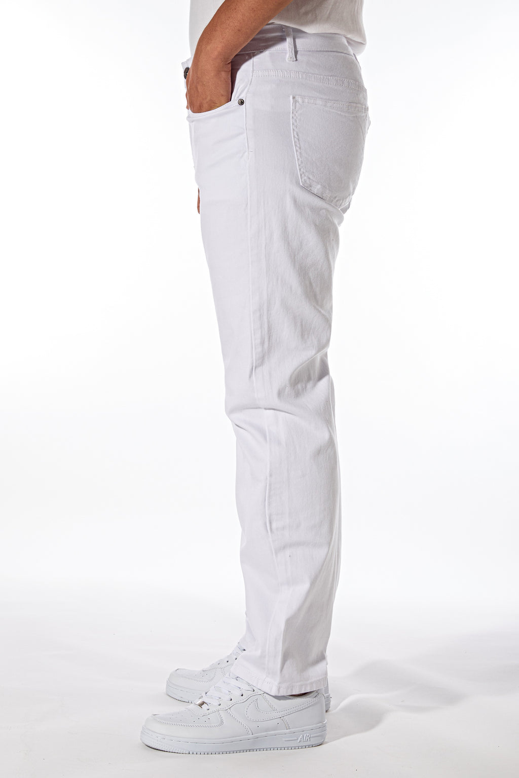 Mens Ultra-Comfort Skinny Stretch Jeans - Premium Mid-Weight Denim for Effortless Style in Spring & Fall