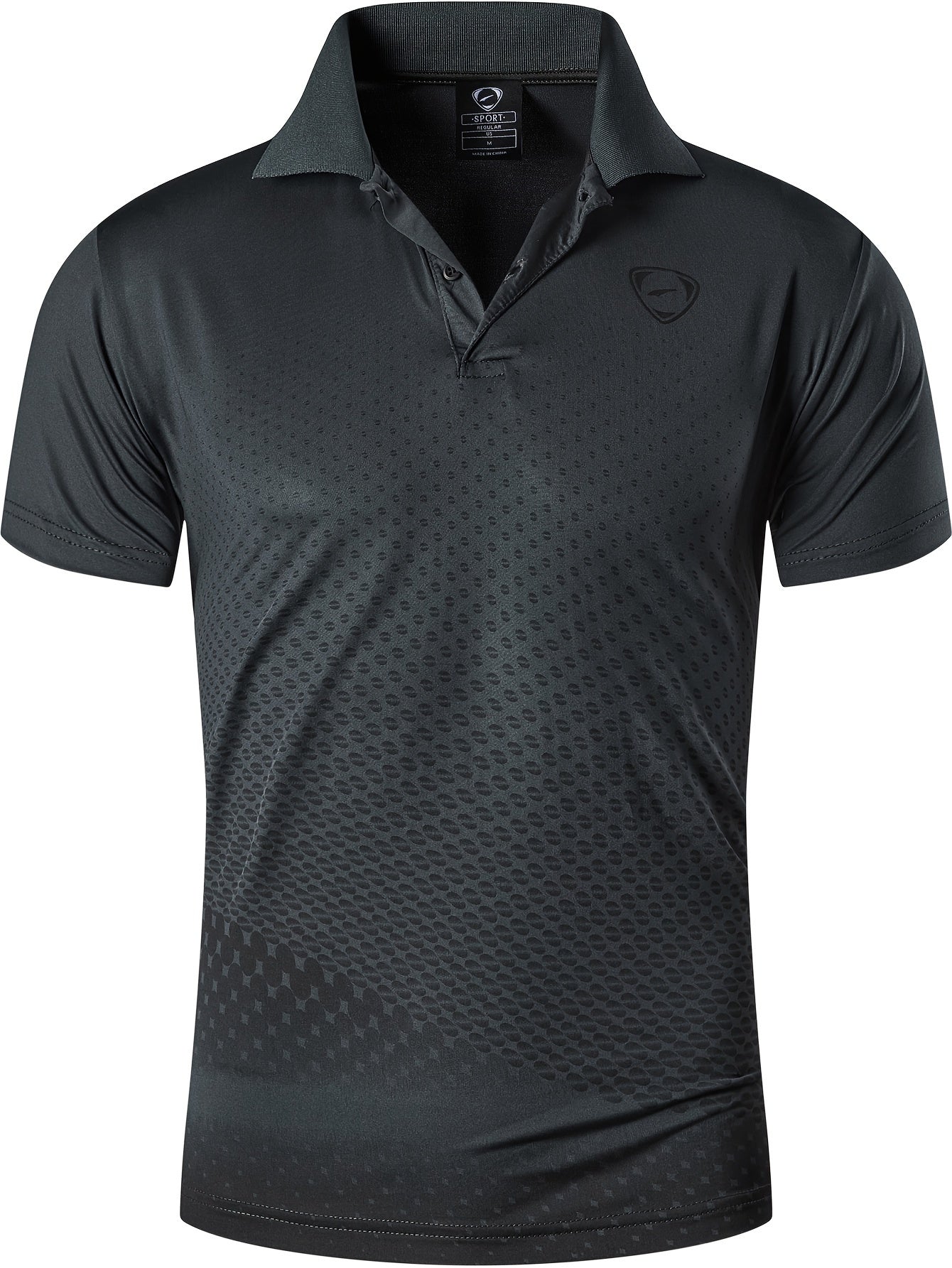 Jeansian Men's Sport Tee Shirts Tshirt T-Shirt Poloshirts Short Sleeve Tennis Golf Bowling LSL195