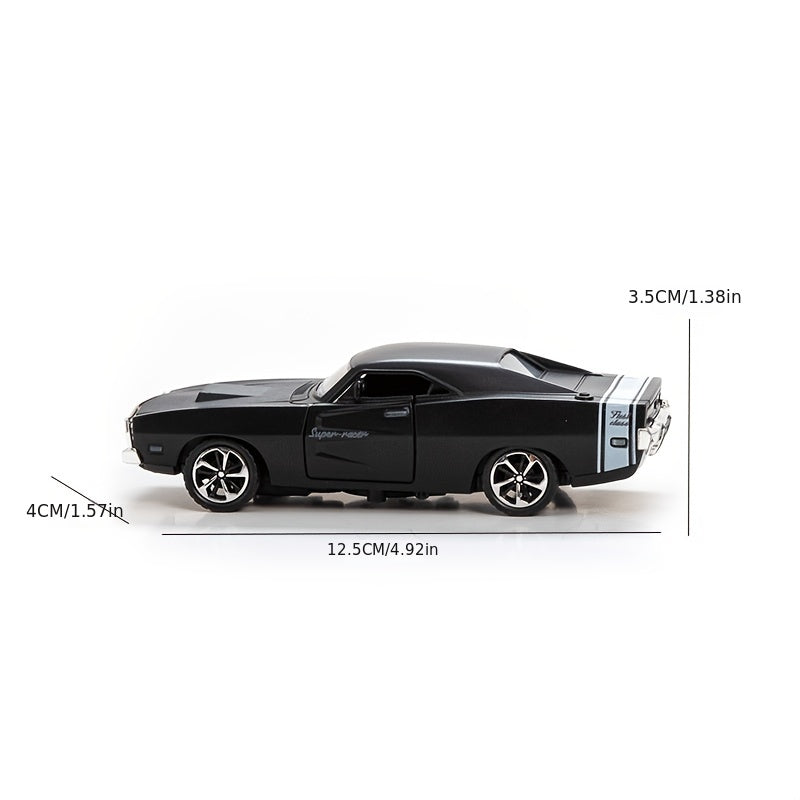 Simulation 1: 32 Alloy Sports Car Model Children's Toy Car Accessories Return Car Openable Die Casting Model Christmas, Halloween, Thanksgiving gifts