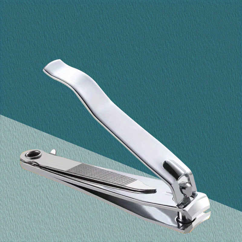 Heavy Duty Stainless Steel Nail Clippers for Men and Women - Perfect for Thick Fingernails and Toenails