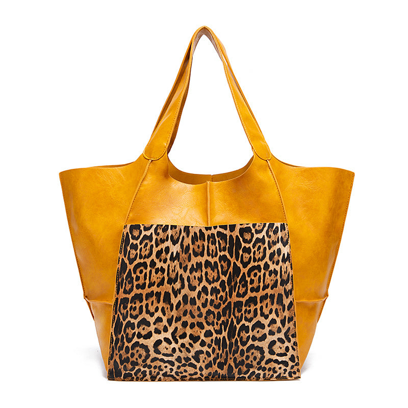 Rretro Handmade Big Beach Tote Bag High Capacity Zipper Shoulder Tote Bags Solid Color Multifunction Handbags for Ladies