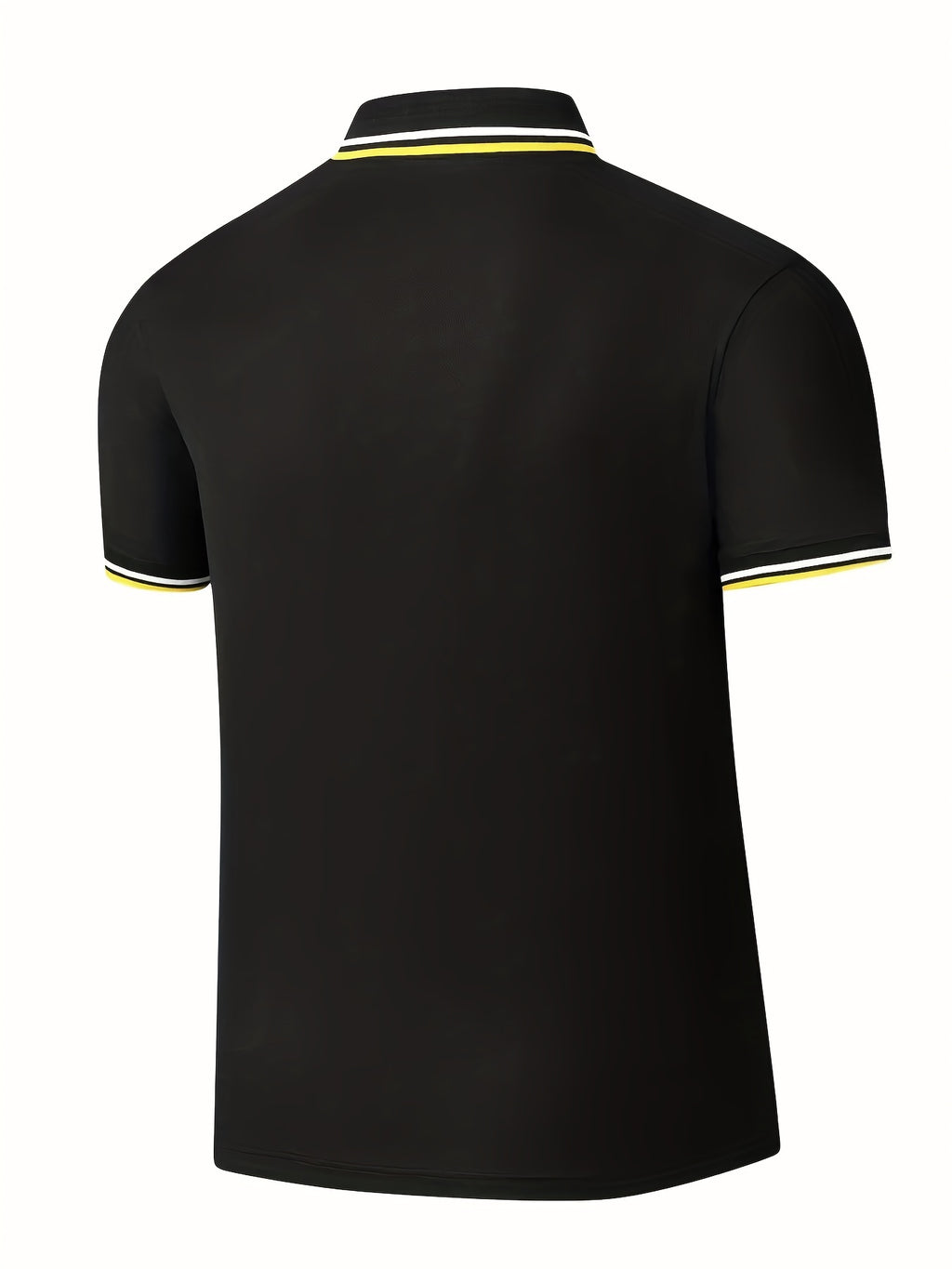 Plus Size Men'S Polo Shirts, Loose Elastic Comfortable Causal Short Sleeve for Business Formal Occasions Gifts