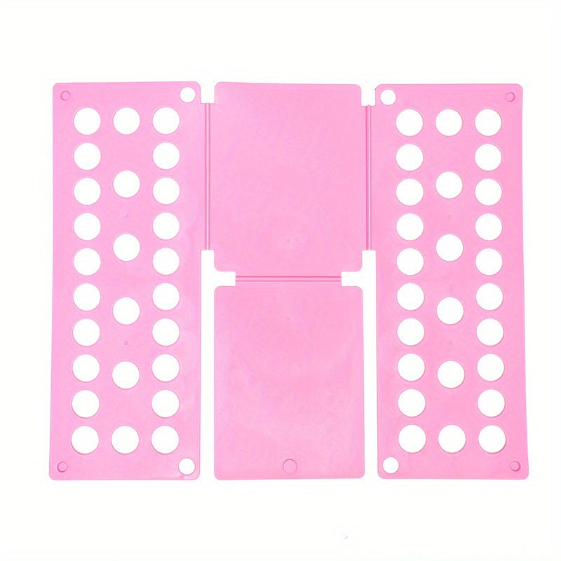 1pc, Plastic Shirt Folding Board Shirts Practical Plastic Folding Board, Adult PP Perfect Lazy People Quickly Fold Clothes Board, Home Travel T-Shirt Folding Accessories Helper, Creative Shirt Folding Board