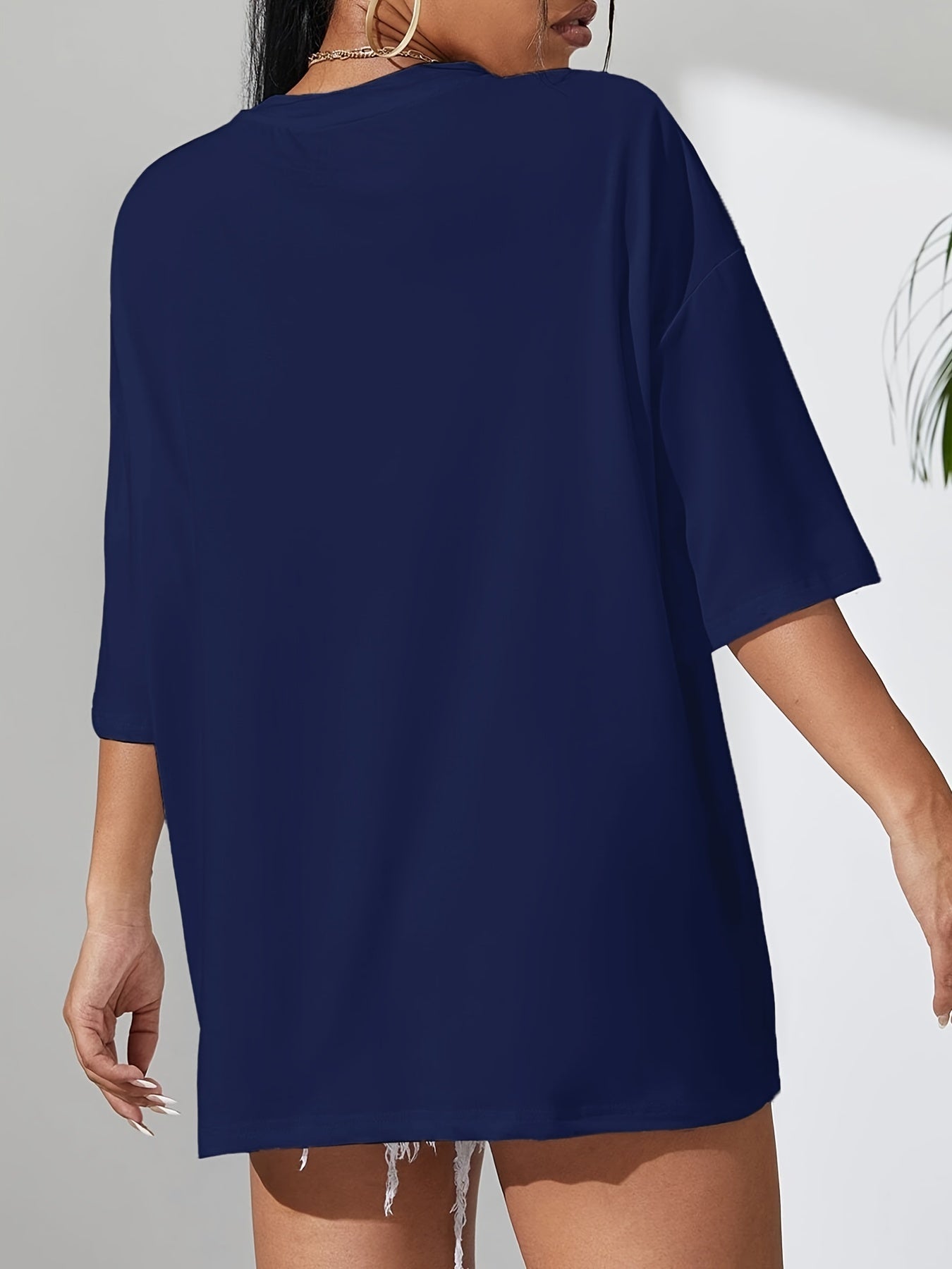 Women'S Soft Pink T-Shirt - Loose Fit Everyday Casual Top with Round Neck & Short Sleeves - Breathable Everyday Basic Tee for Women - Minimalist Everyday Outfits, Ladies T Shirts, Summer Clothing, Relaxed Fit Shirt, Medium St
