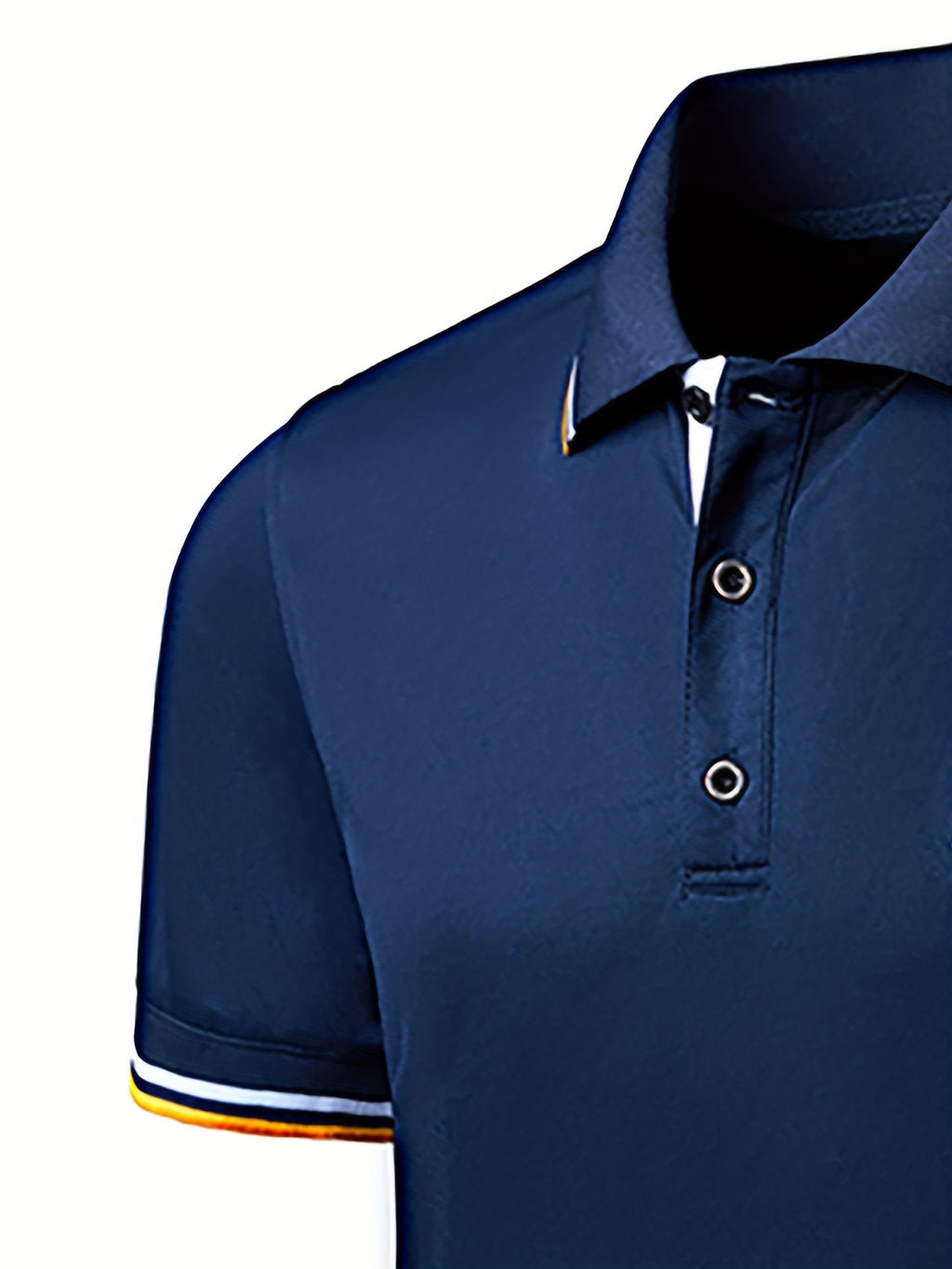 Plus Size Men'S Polo Shirts, Loose Elastic Comfortable Causal Short Sleeve for Business Formal Occasions Gifts