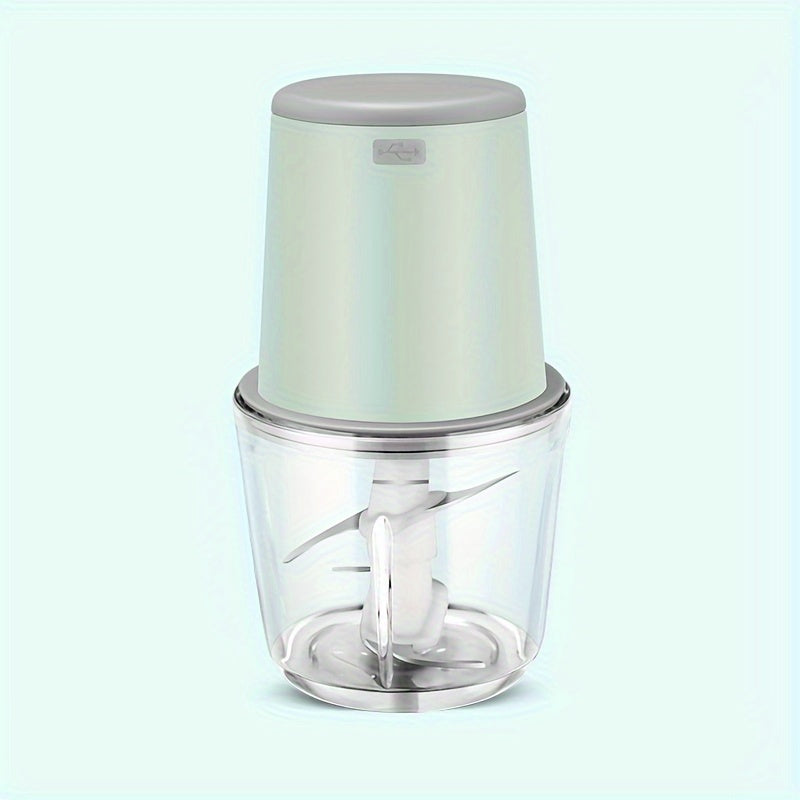 7.4v-20.29oz Multifunctional Electric Meat Grinder - Perfect for Grinding Meat, Garlic, and Making Complementary Food
