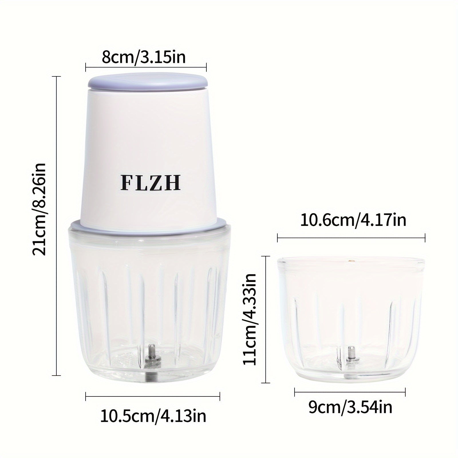 7.4v-20.29oz Multifunctional Electric Meat Grinder - Perfect for Grinding Meat, Garlic, and Making Complementary Food