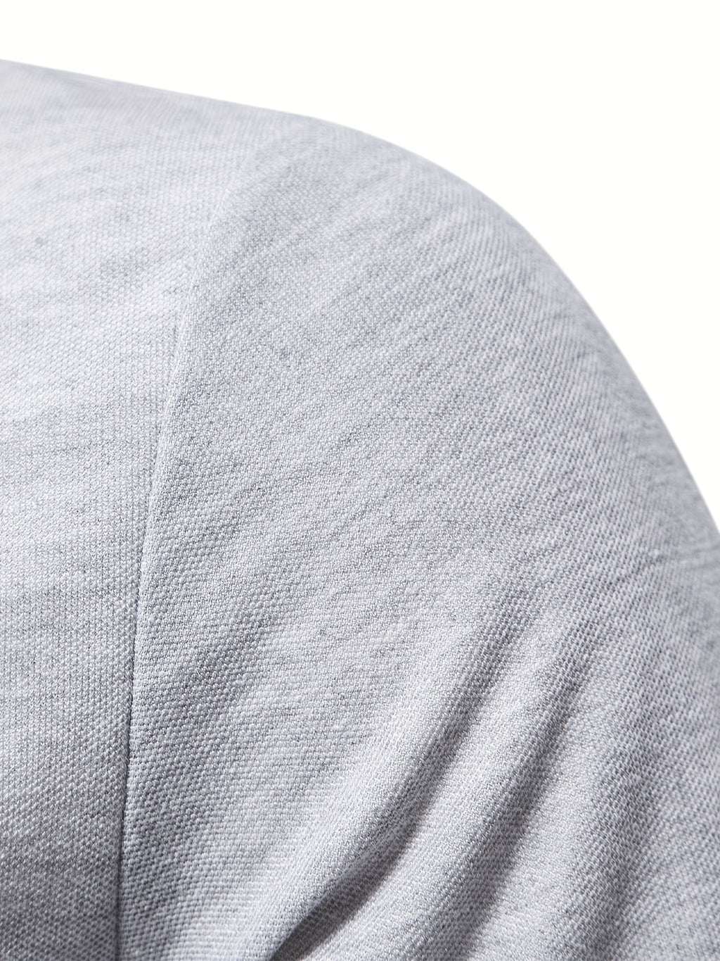 Men's Solid Giraffe Embroidery Long Sleeve Tennis Shirts, Slight Stretch All-match Fashion Men's Top