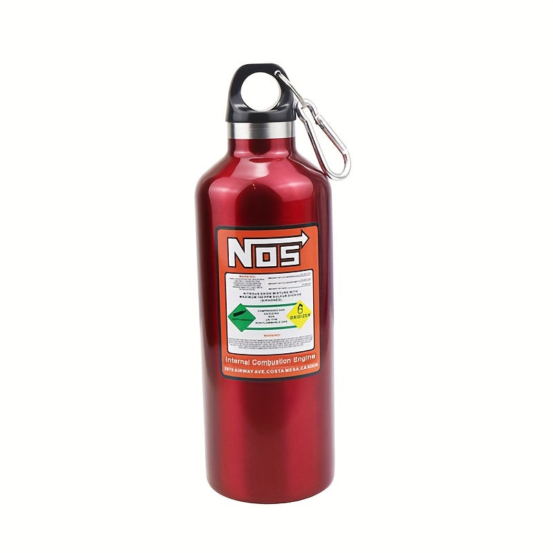 Bicycle Insulation Cup, NOS Nitrogen Cylinder Vacuum Stainless Steel Kettle, 16.91oz High-capacity Travel Sports Bottle Water Cup