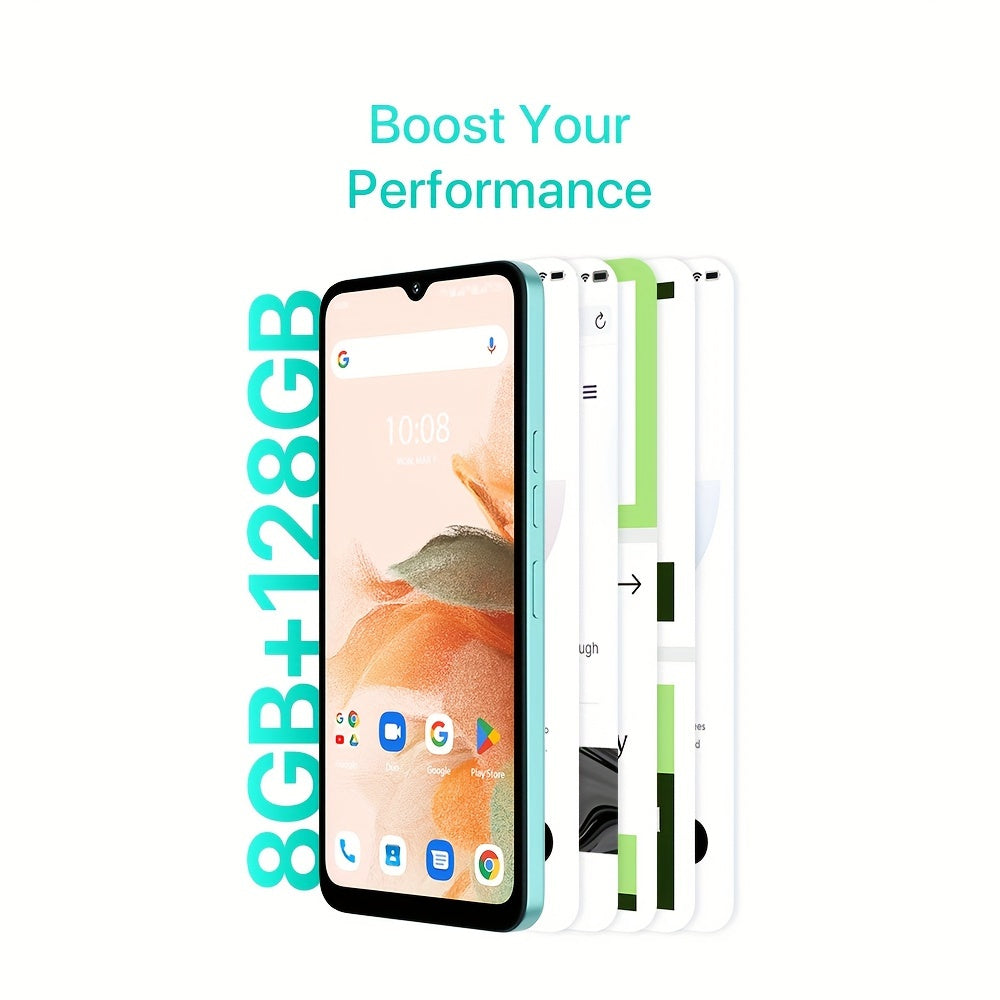 UMIDIGI A15C 8GB RAM+128GB ROM Android 13 NFC Unlocked Cell Phone 48MP Ultra-Clear AI Camera Mobile Phone 5000mAh Battery Smartphone 6.7" HD Full View Display Dual Unlock Phone.