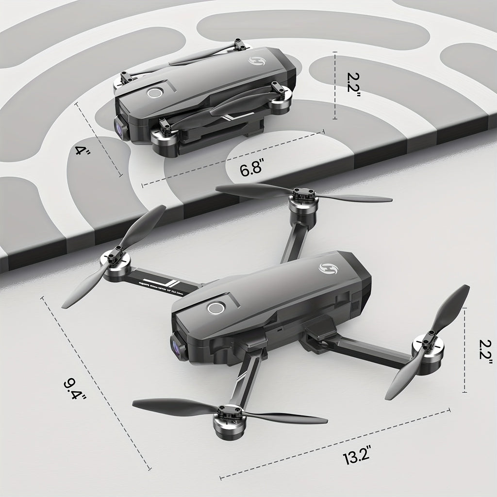 Holy Stone HS720E Drones with Camera for Adults 4K, 2 Batteries 46 Min Flight Time, 5GHz FPV Transmission, 130° FOV EIS Camera, Brushless Motor, Auto Return, Follow Me, GPS Drone for Beginner