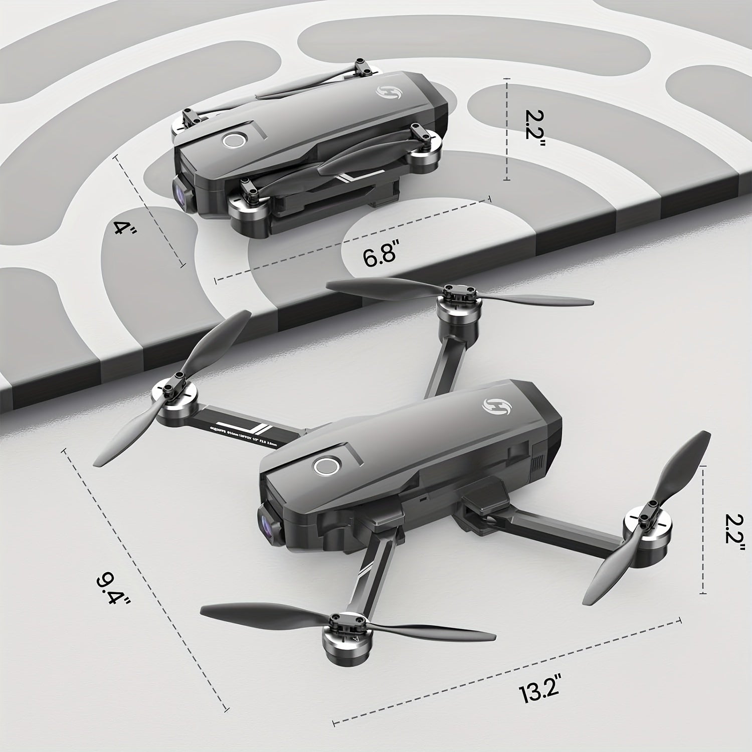 Holy Stone HS720E Drones with Camera for Adults 4K, 2 Batteries 46 Min Flight Time, 5GHz FPV Transmission, 130° FOV EIS Camera, Brushless Motor, Auto Return, Follow Me, GPS Drone for Beginner