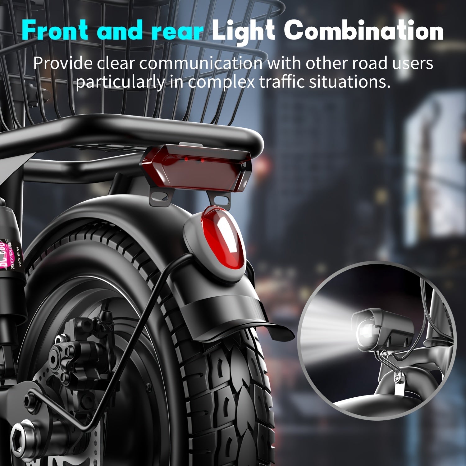Electric Scooter with Seat, 30 Miles Long Range & 20Mph Top Speed, 14" Pneumatic Tire, Height Adjustable Seat &Handlebar, Dual Suspensions Commuting Scooter with Basket