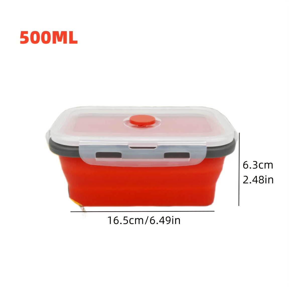 Collapsible Silicone Food Storage Containers - Microwave, Freezer & Dishwasher Safe Lunch Box with Stackable Meal Prep Containers Suitable for Leftovers, -the- Meals
