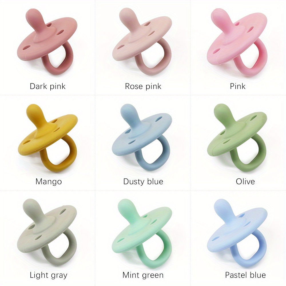 Silicone Soft Baby Pacifier, Food Grade Pacifier