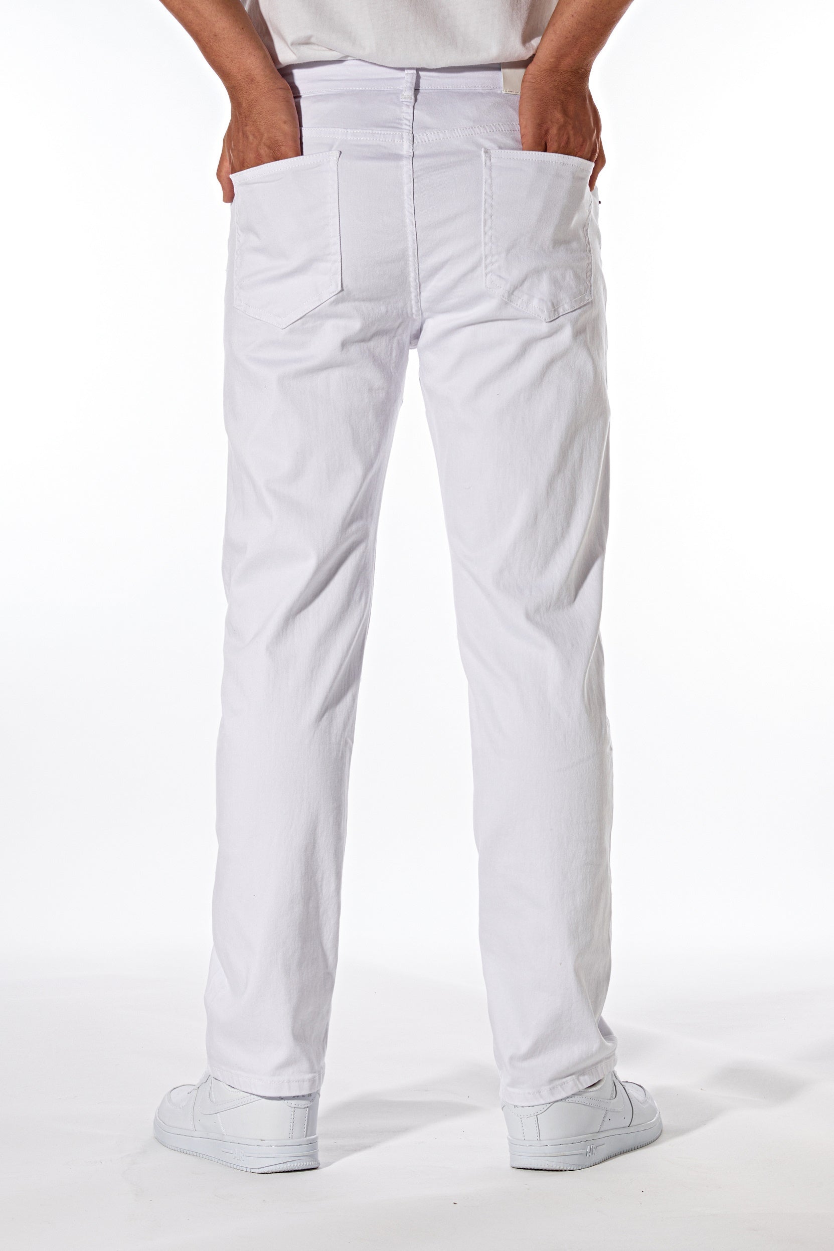 Mens Ultra-Comfort Skinny Stretch Jeans - Premium Mid-Weight Denim for Effortless Style in Spring & Fall