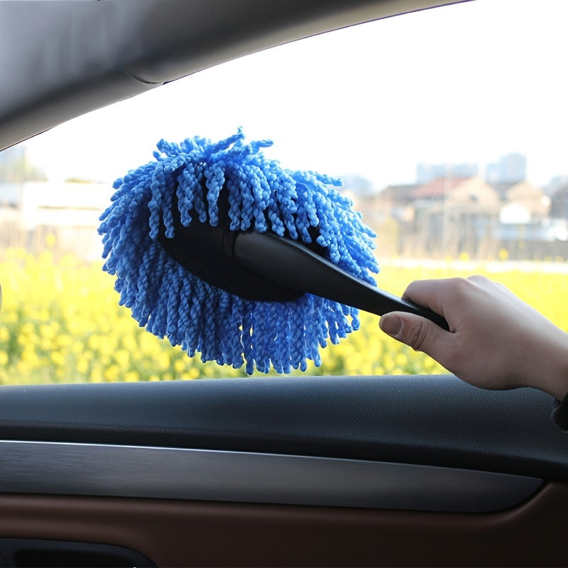 Kleine Nanofaser Auto Staubentfernungsbürste Weiche Mini Borstenbürste Staubwedel Wisch Auto Innenreinigung