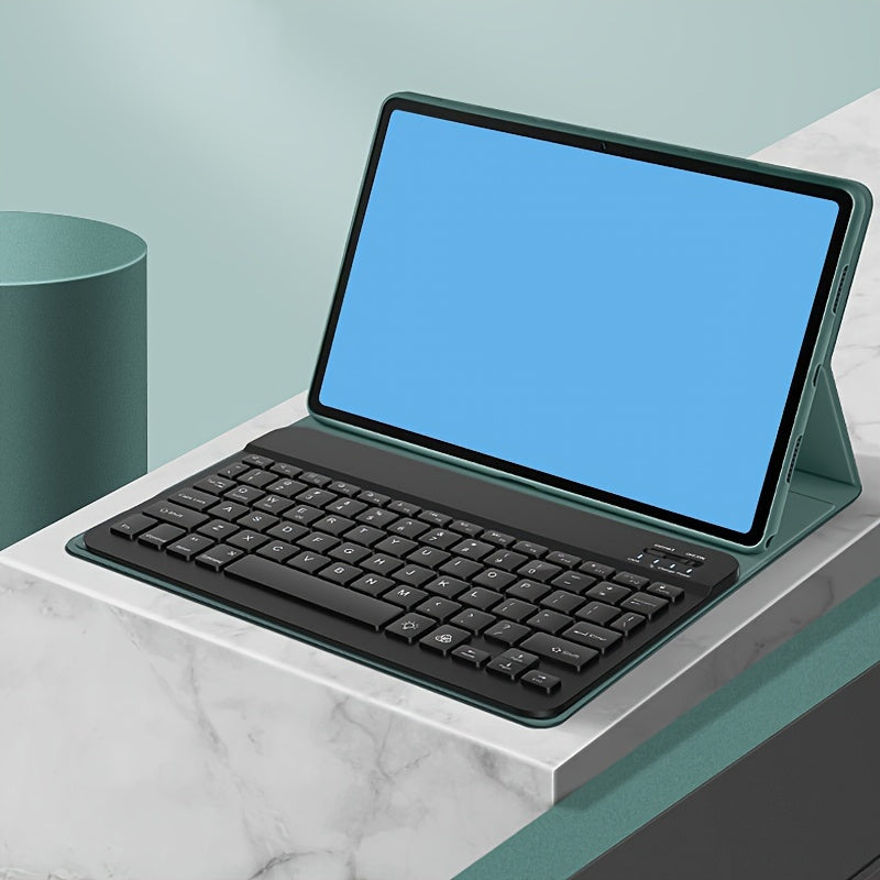 Geskik Vir Ipad, Ipad Pro, Ipad Mini, Ipad Air, Herlaaibare Ultradun Koordlose Sleutelbord Vir Apple, Iphone, Samsung Tablet Slimfoon IOS Android Windows, Draagbare Mini Koordlose 10 Duim Sleutelbord