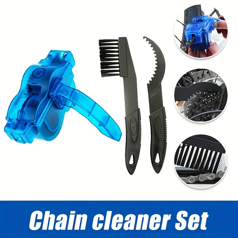 Complete Bicycle Cleaning Kit - Hair Brush, Chain Washer, Cleaning Combination & More!