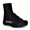 1 Pair Reflective High Elastic Breathable Zipper Cycling Shoe Cover Road Mountain Bike MTB Shoes Cover Lycra Bicycle Overshoes For Men And Women