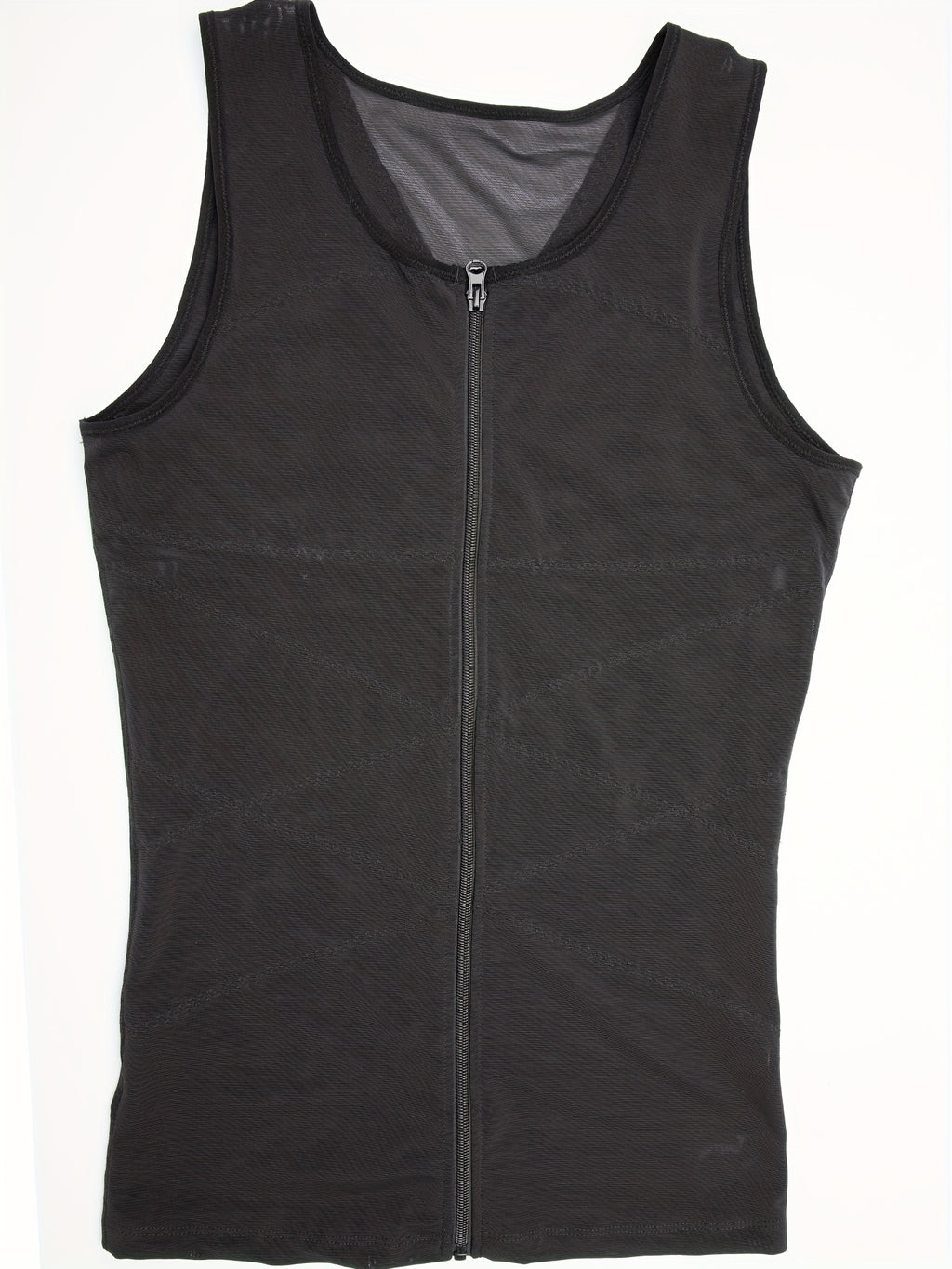 SCARBORO Men's Compression Shirt for Body Shaper Slimming Vest Tight Tummy Underwear Tank Top