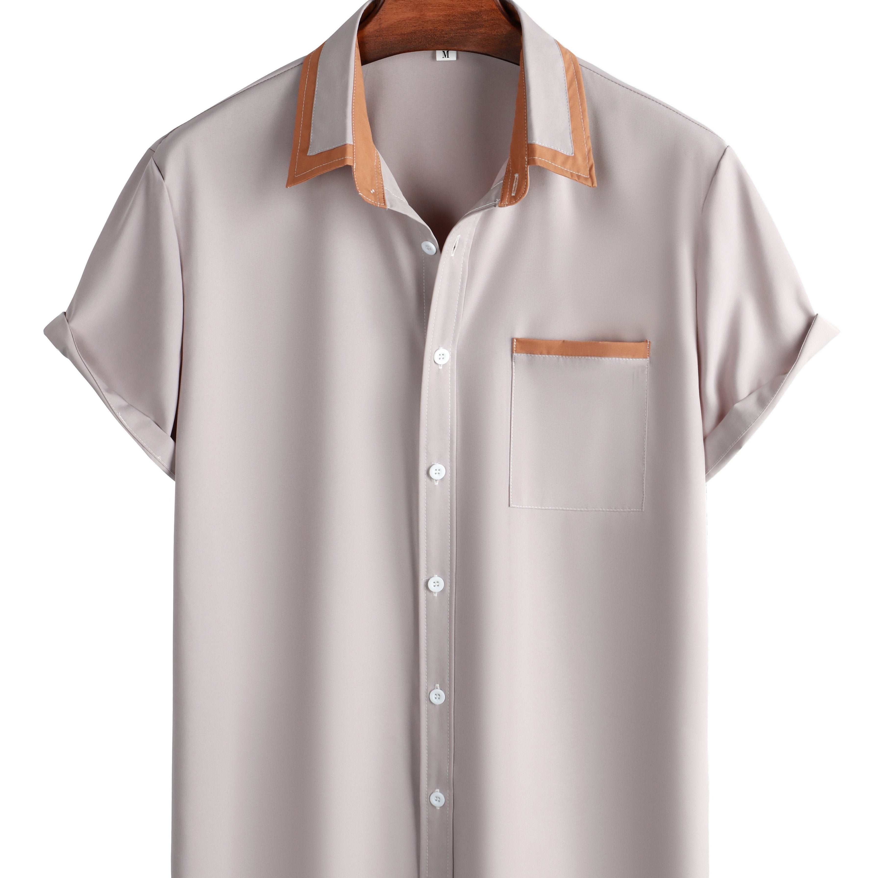 New Lightweight Casual Short-Sleeve Shirt for Men for Spring And Summer.