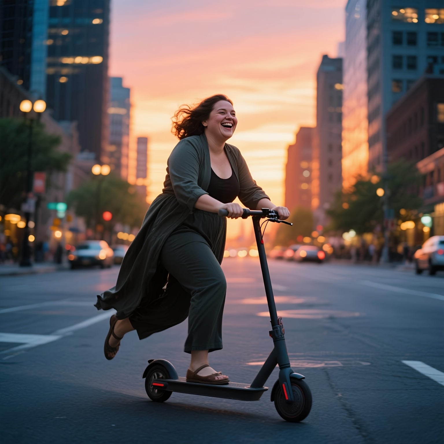 LADPED Electric Scooter, with a Motor Rated at 350/500W, Features a 36V Battery Ranging from 5.2AH to 10.5AH, Equipped with 8.5-Inch Anti-Slip Solid Tires