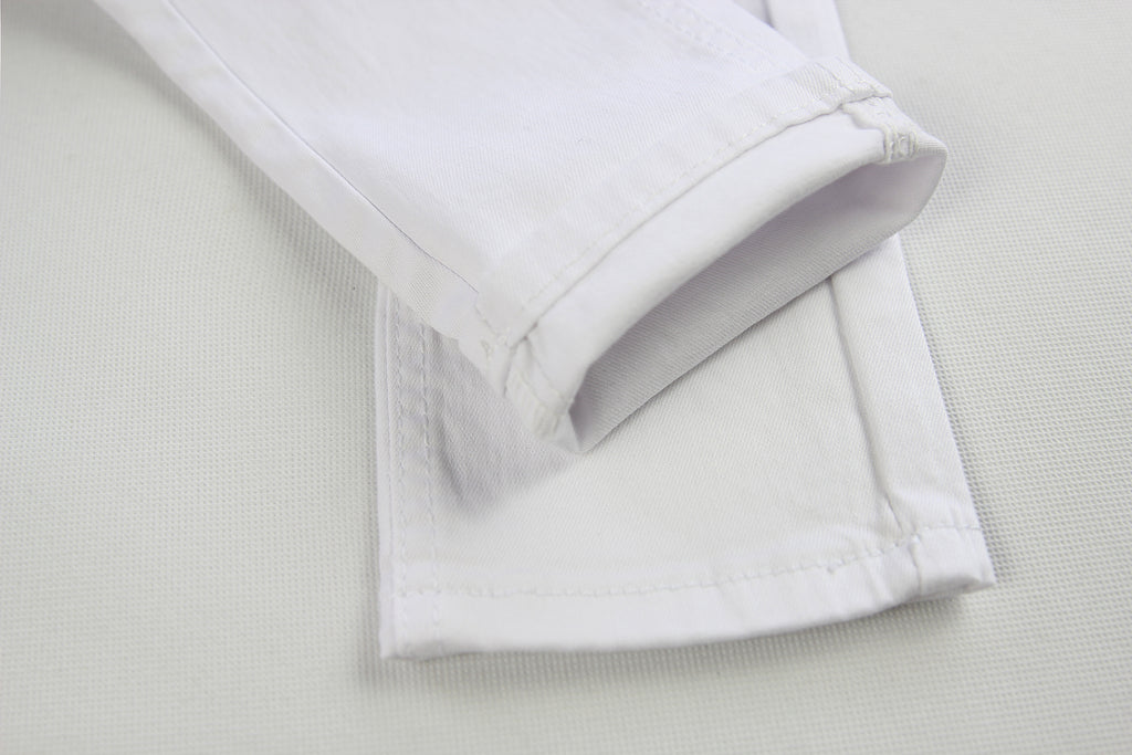 Mens Ultra-Comfort Skinny Stretch Jeans - Premium Mid-Weight Denim for Effortless Style in Spring & Fall